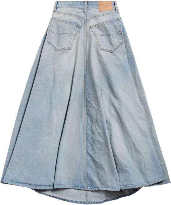 26SS 발렌시아가 고뎃 맥시 스커트 856906TTWB14009 BLUE - BALENCIAGA