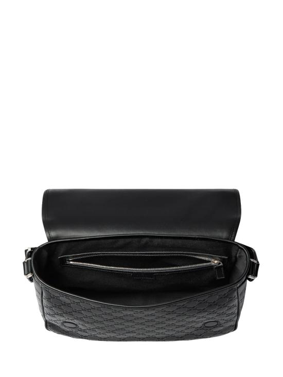 26SS 구찌 GG 엠블럼 미디움 크로스바디백 850235 AAFOM1053 Black - GUCCI