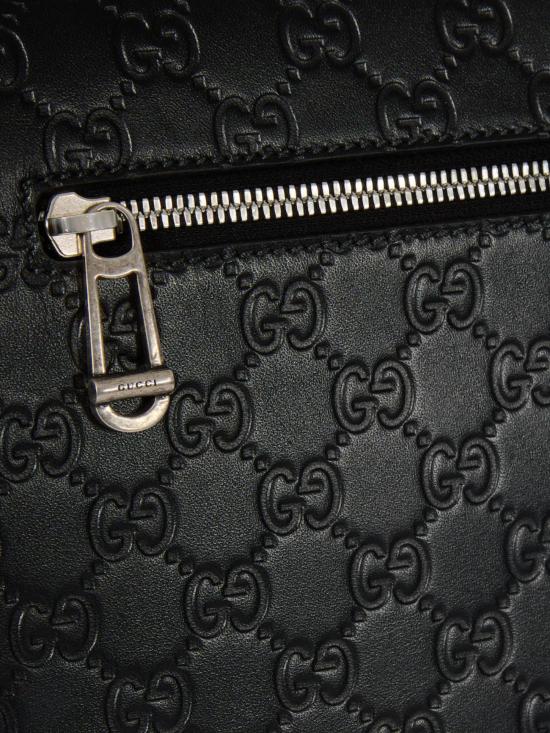 26SS 구찌 GG 엠블럼 미디움 크로스바디백 850235 AAFOM1053 Black - GUCCI