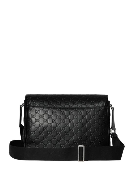 26SS 구찌 GG 엠블럼 미디움 크로스바디백 850235 AAFOM1053 Black - GUCCI