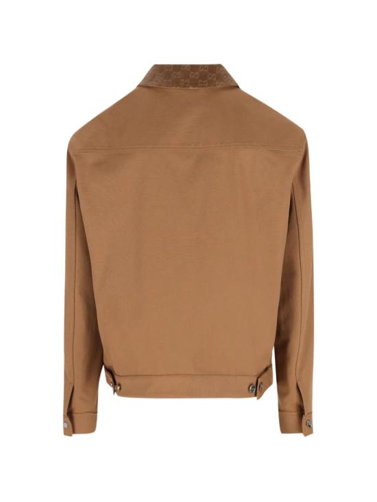 26SS 구찌 GG 디테일 집업 자켓 854304 ZAUJI2630 Beige - GUCCI