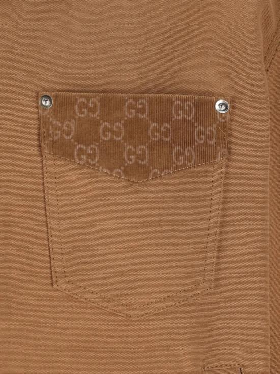 26SS 구찌 GG 디테일 집업 자켓 854304 ZAUJI2630 Beige - GUCCI