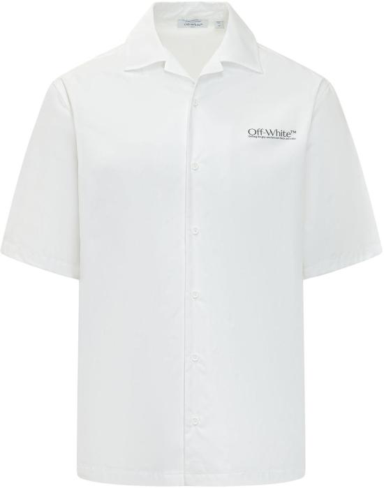 26SS 오프화이트 반팔 셔츠 OMGG01FS26FAB0061000 WHITE