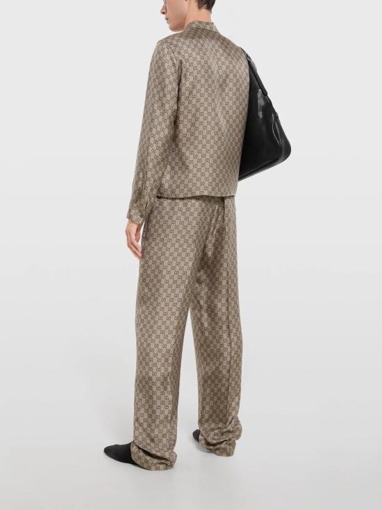 26SS 구찌 스트레이트 팬츠 864357 ZAUUN2270 Beige - GUCCI