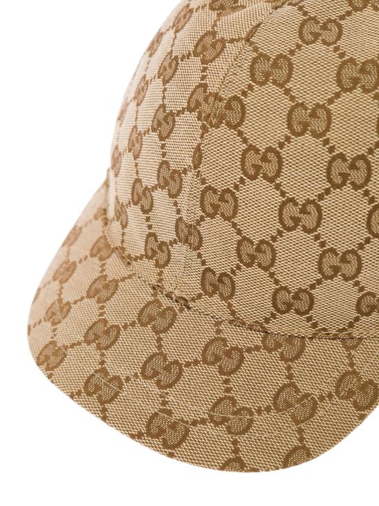 26SS [키즈] 구찌 오리지널 GG 캔버스 베이스볼 481774 3HC652140 Brown - GUCCI