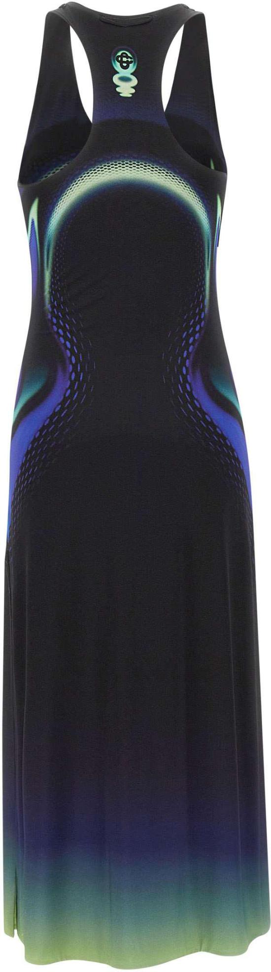 26SS 카사블랑카 미디 원피스 WSS26JDR01501 BLACK - CASABLANCA