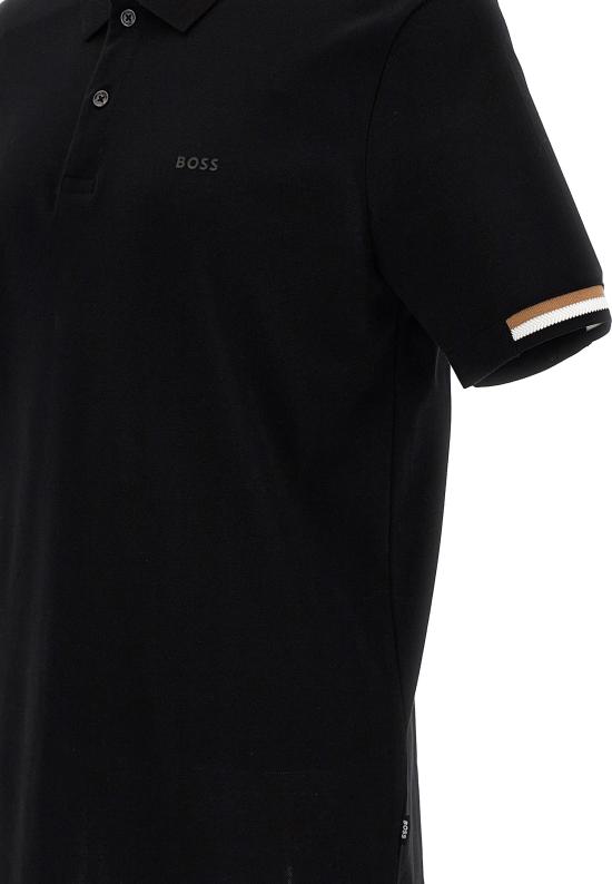 26SS 보스 폴로 티셔츠 50467113001 BLACK