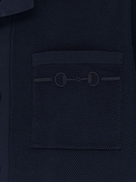 26SS 구찌 반팔 셔츠 851830 XKFBP4330 Blue - GUCCI