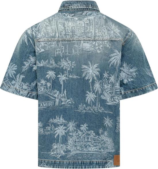 26SS 아미리 데님 셔츠 AMTOSH1121922 BLUE - AMIRI