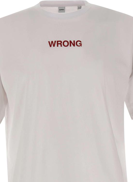 26SS 아스페시 반팔 티셔츠 S6AAYL0A33501098 WHITE - ASPESI