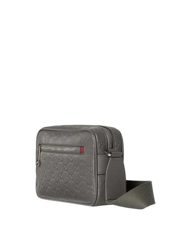 26SS 구찌 GG 엠블럼 스몰 크로스바디백 850242 AAFOM1342 Grey - GUCCI