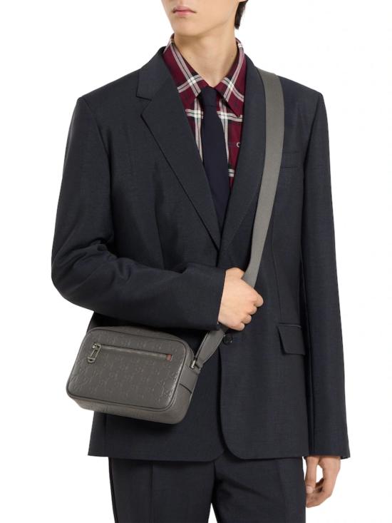 26SS 구찌 GG 엠블럼 스몰 크로스바디백 850242 AAFOM1342 Grey - GUCCI