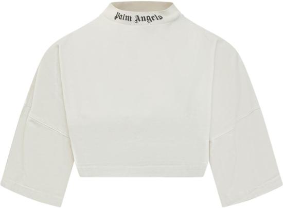 26SS 팜앤젤스 반팔 티셔츠 PWAA054S26JER0020310 WHITE
