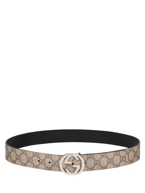 26SS 구찌 리버시블 GG 슈프림 벨트 473030 KGDHN9769