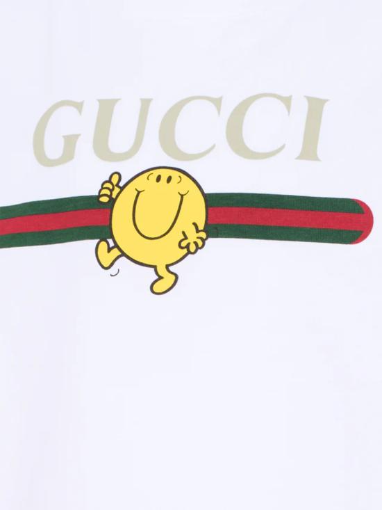 26SS [키즈] 구찌 티셔츠 575114 XJHPS9320 Bianco - GUCCI