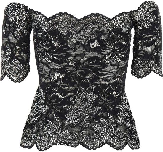 26SS 파코라반 탑 25HJTO158PA0170P001 BLACK - PACO RABANNE