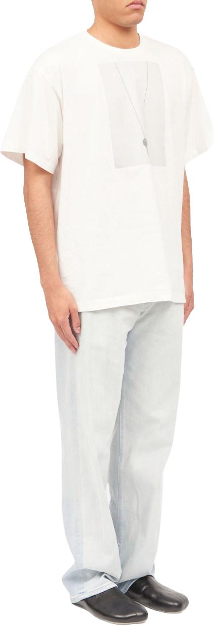 26SS 마르지엘라 반팔 티셔츠 SH0GC0068M20050101 WHITE - MAISON MARGIELA