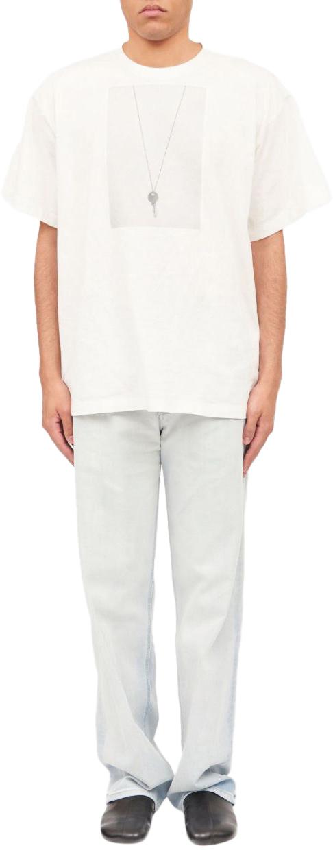 26SS 마르지엘라 반팔 티셔츠 SH0GC0068M20050101 WHITE - MAISON MARGIELA