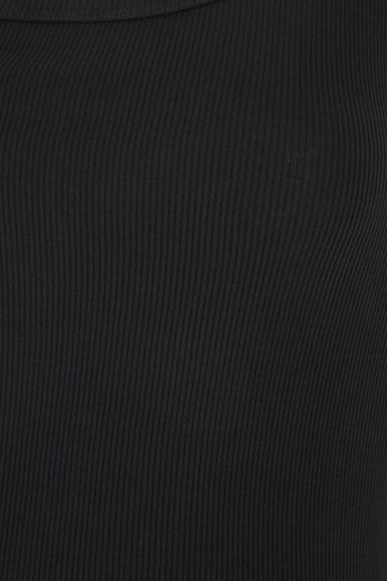 25FW 돌체앤가바나 파인 립 코튼 싱글렛 F8U09TFU7AVN0000 BLACK - DOLCE & GABBANA