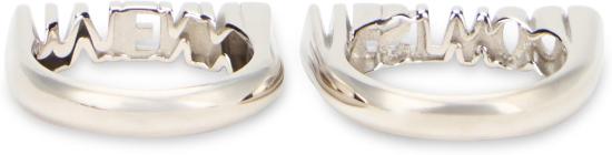 26SS 비비안웨스트우드 반지 6404018I SILVER - VIVIENNE WESTWOOD