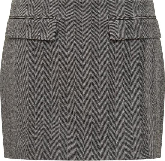 25FW 살바토레 페라가모 숏 스커트 13H668788274602 GREY