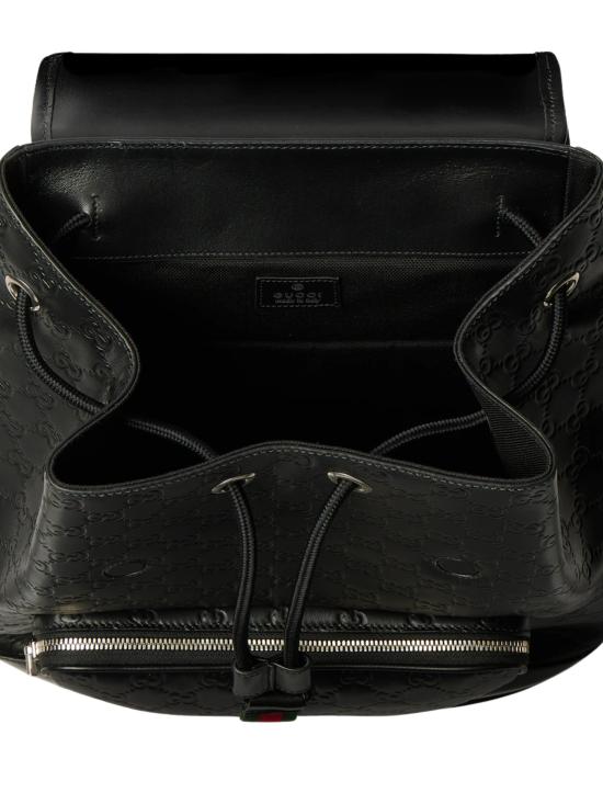 26SS 구찌 GG 엠블럼 미디움 백팩 854750 AAFWC1048 Nero - GUCCI