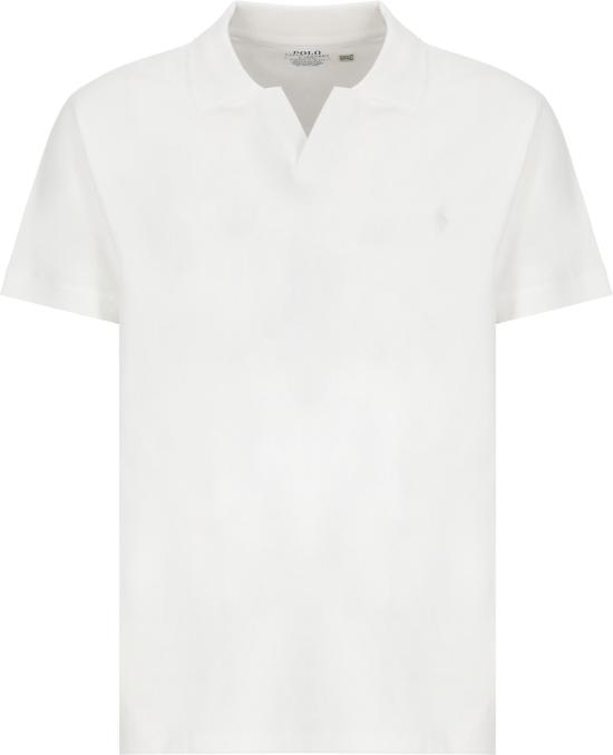 26SS 랄프 로렌 폴로 티셔츠 710968951002 WHITE