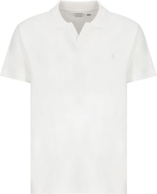 26SS 랄프 로렌 폴로 티셔츠 710968951002 WHITE