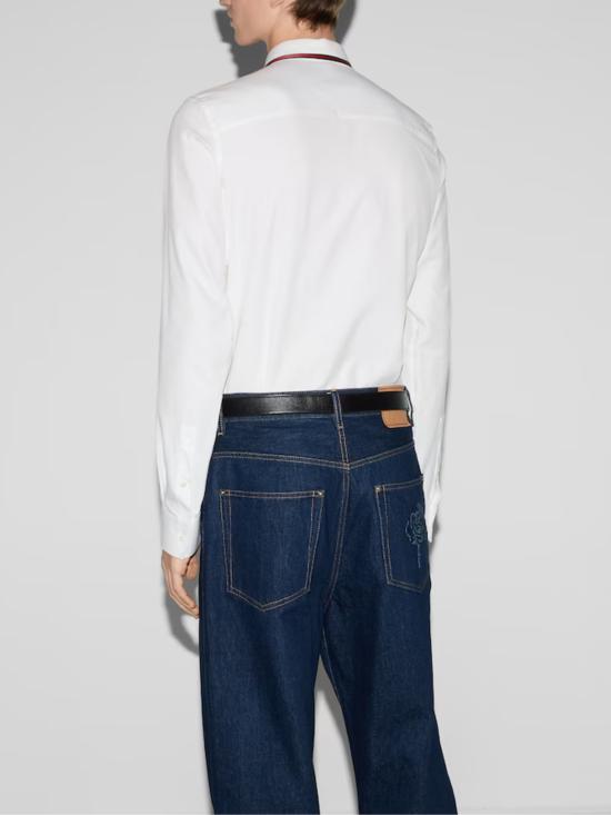 26SS 구찌 긴팔 셔츠 814560 Z7AVS9000 White - GUCCI