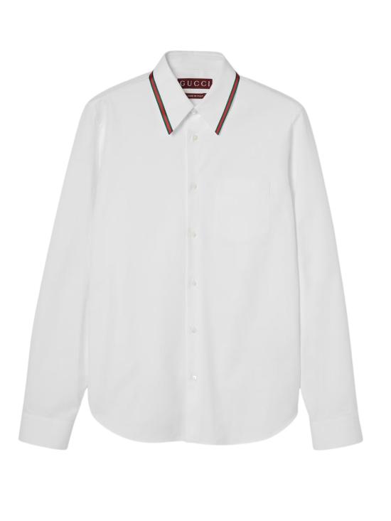 26SS 구찌 긴팔 셔츠 814560 Z7AVS9000 White