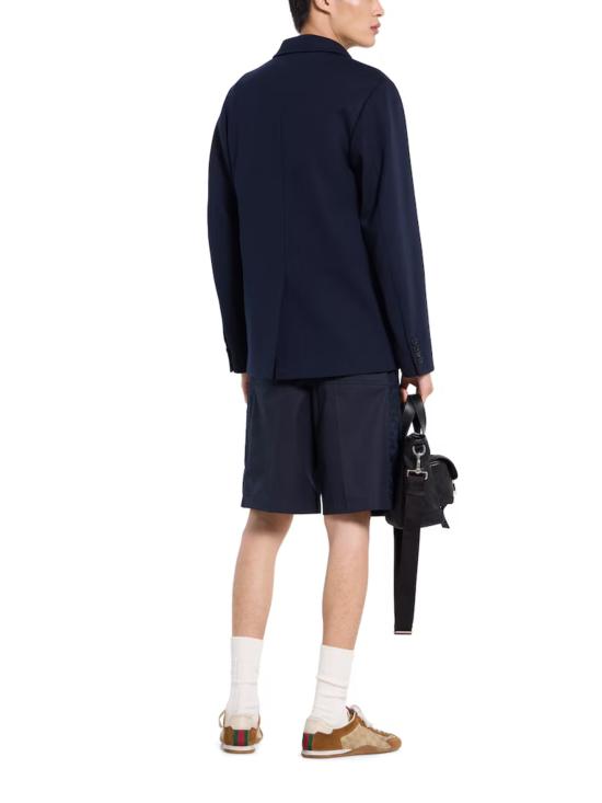 26SS 구찌 싱글 브레스트 코튼 저지 재킷 846713 ZAM6R4240 Clear Blue - GUCCI