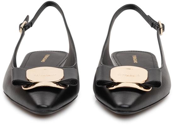 26SS 살바토레 페라가모 플랫 슈즈 01K914790605 BLACK - SALVATORE FERRAGAMO