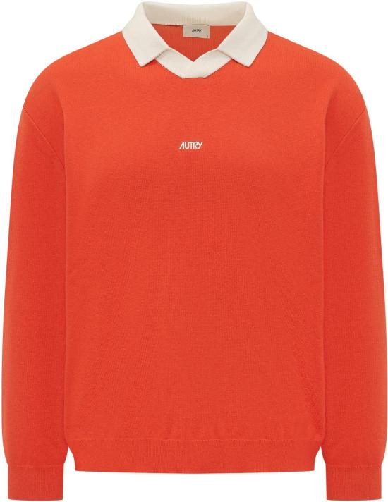 26SS 오트리 스웨터 POPX024H ORANGE