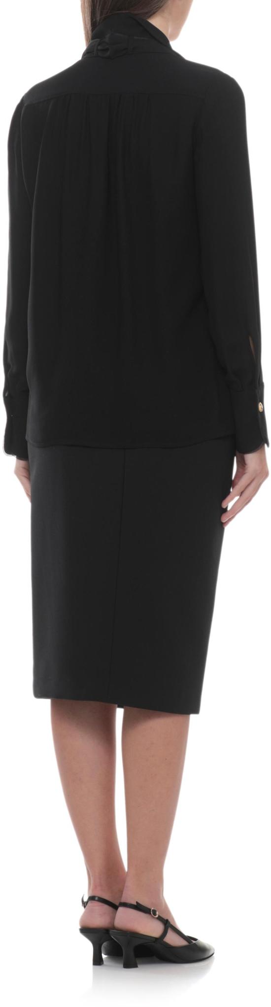 26SS 엘리자베타프랜치 블라우스 CA14661E2110 BLACK - ELISABETTA FRANCHI