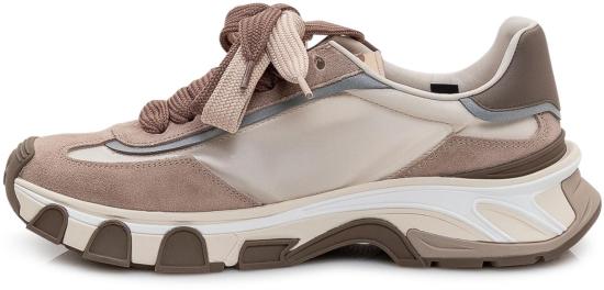 26SS 돌체앤가바나 DG 컨트리 로드 나일론 앤 레더 스니커즈 CS2403A02058W143 TAUPE - DOLCE & GABBANA