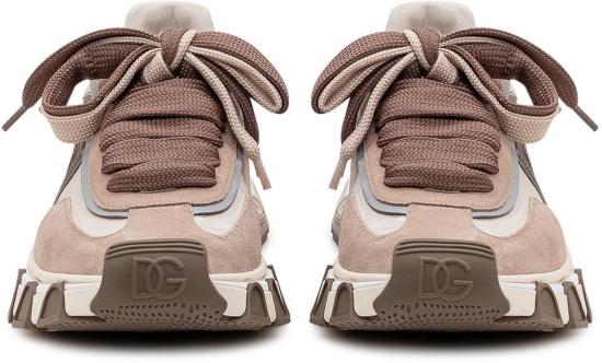 26SS 돌체앤가바나 DG 컨트리 로드 나일론 앤 레더 스니커즈 CS2403A02058W143 TAUPE - DOLCE & GABBANA