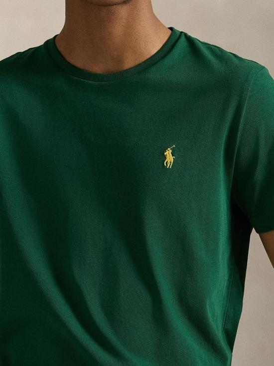 26SS 랄프 로렌 반팔 티셔츠 710671438 461 Verde - RALPH LAUREN