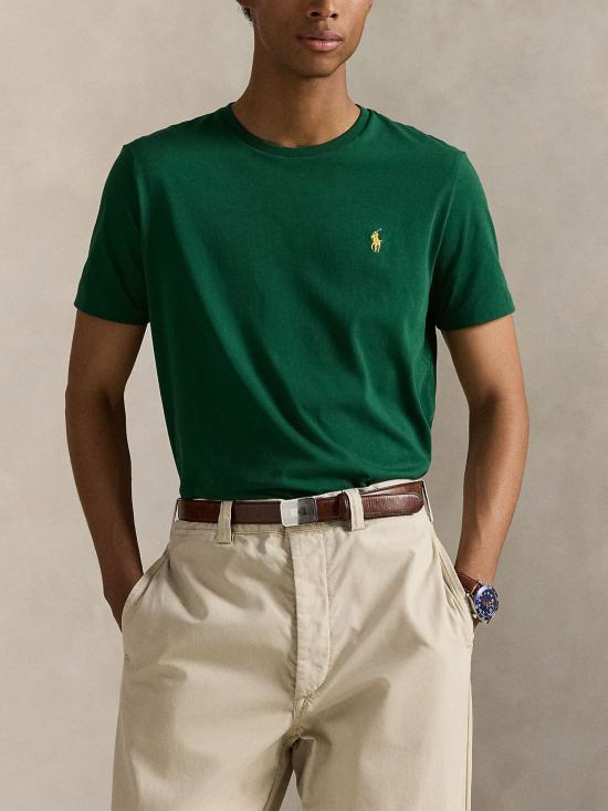 26SS 랄프 로렌 반팔 티셔츠 710671438 461 Verde - RALPH LAUREN
