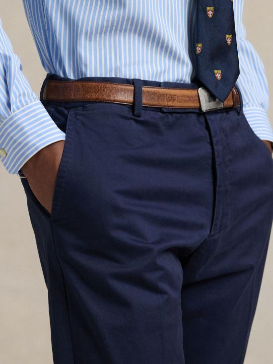 26SS 랄프 로렌 스트레이트 팬츠 715958495 003 Blu - RALPH LAUREN