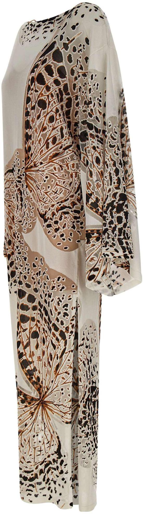 26SS 블루마린 미디 원피스 4A480AM1025 DIVERS - BLUMARINE