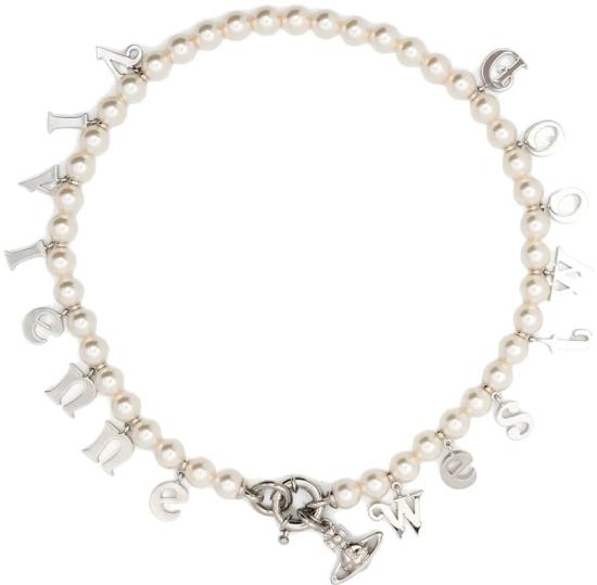 26SS 비비안웨스트우드 목걸이/팬던트 6301014W02P752 WHITE