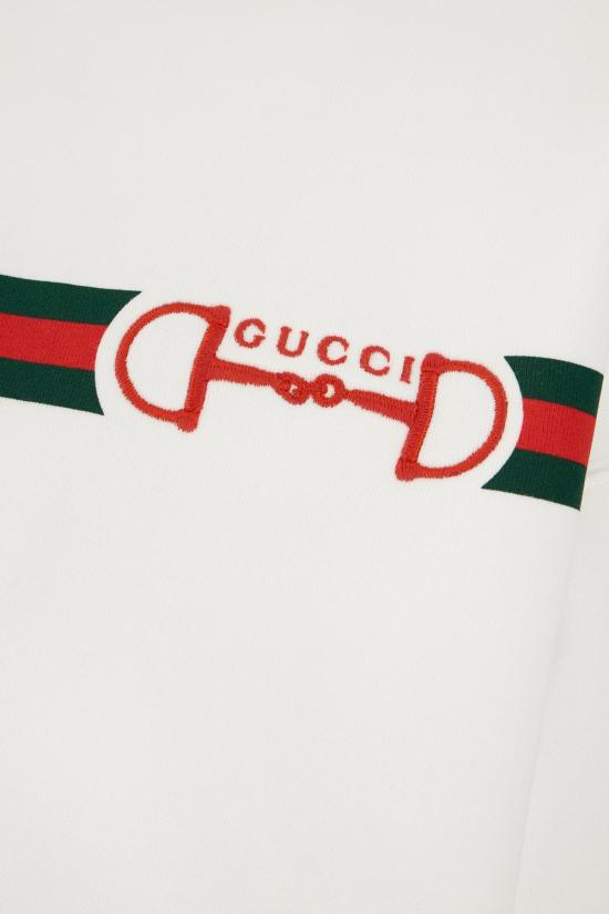 26SS 구찌 후드 티셔츠 837930XJHM09051 WHITE - GUCCI