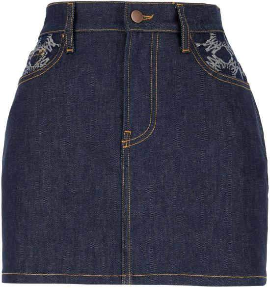 25SS 아미리 데님 스커트 AWDNKR1004RAWINDIGO BLUE