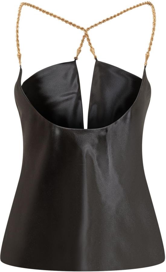  살바토레 페라가모 민소매 티셔츠 13C687770572 BLACK - SALVATORE FERRAGAMO