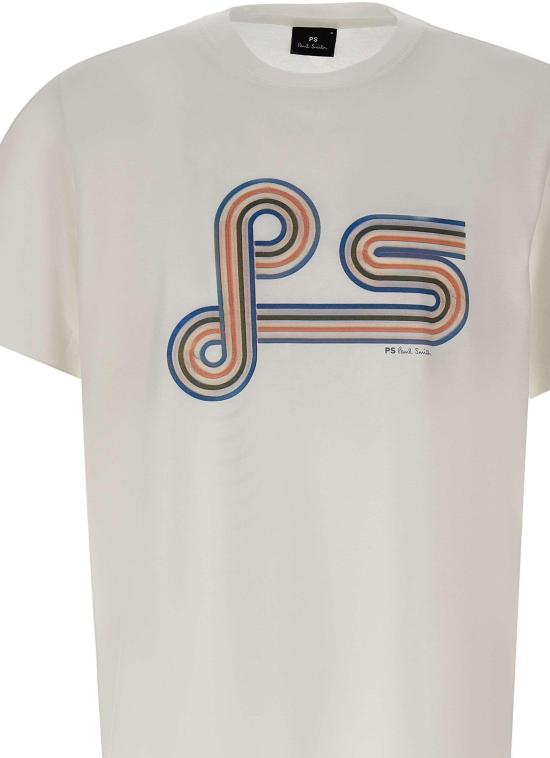 26SS 폴 스미스 지브라 패치 반팔 M2R011RVP580001 WHITE - PAUL SMITH