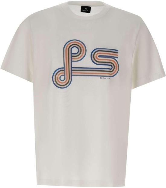 26SS 폴 스미스 지브라 패치 반팔 M2R011RVP580001 WHITE