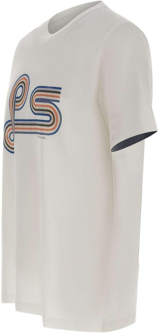 26SS 폴 스미스 지브라 패치 반팔 M2R011RVP580001 WHITE - PAUL SMITH