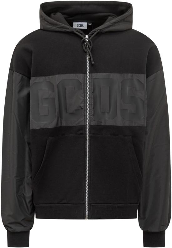 25FW 지씨디에스 후드 티셔츠 B1XM2001JI199 BLACK