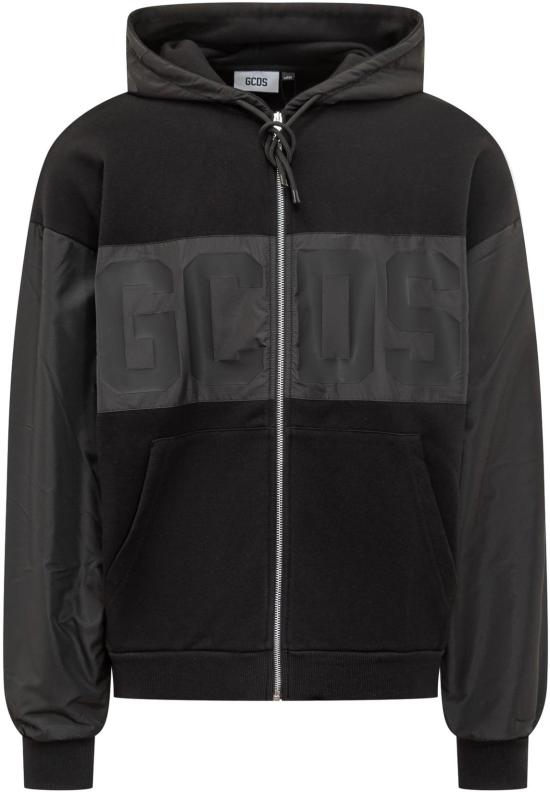 25FW 지씨디에스 후드 티셔츠 B1XM2001JI199 BLACK