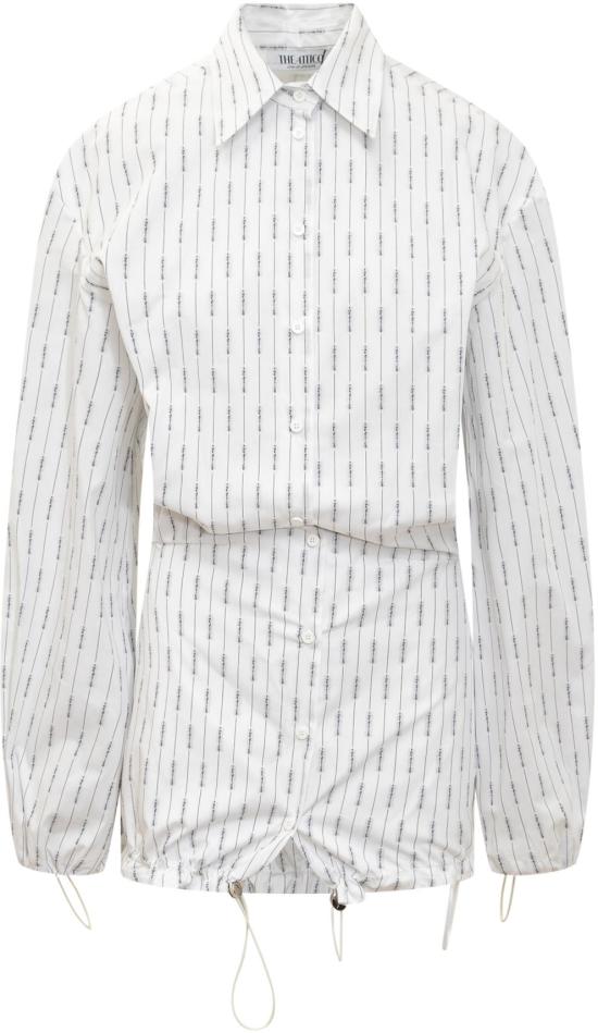  디 아티코 숏 원피스 242WCA277C078020 WHITE